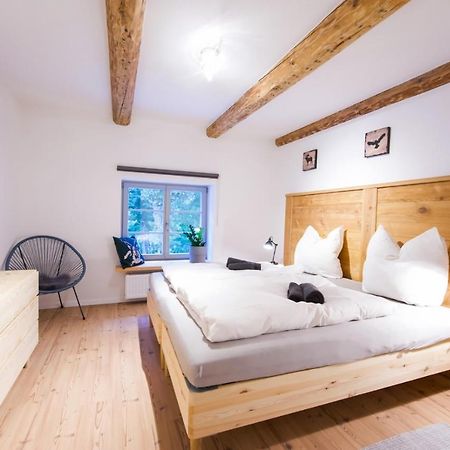 Farmhouse Eckartsberg Im Zittauer Gebirge - Ferienwohnung Mit 2 Schlafzimmern, Terrasse Und Wallbox Mittelherwigsdorf ภายนอก รูปภาพ